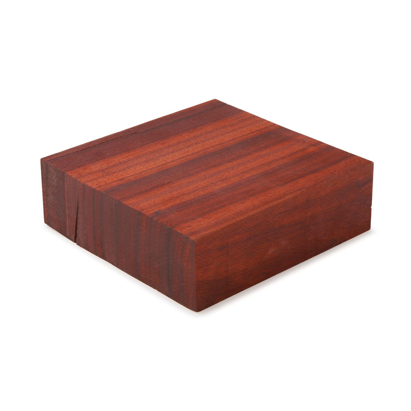 Padauk Wood Turning Stock - Thickness:2" - Width:6" - Length:6"
